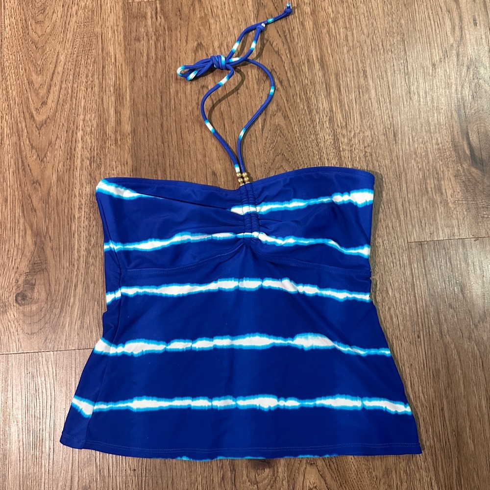 Ralph Lauren blue tankini top size large